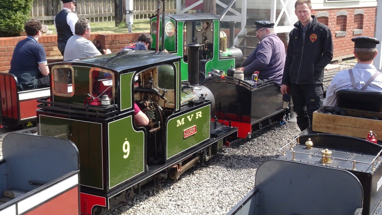 MOORS VALLEY RAILWAY VISITING ENGINES GALA 30.04.22
