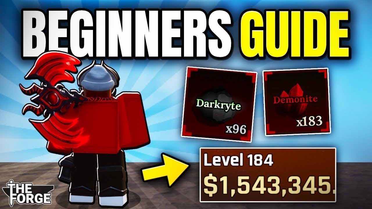 The ULTIMATE Beginner&rsquo;s Guide to THE FORGE (Roblox)