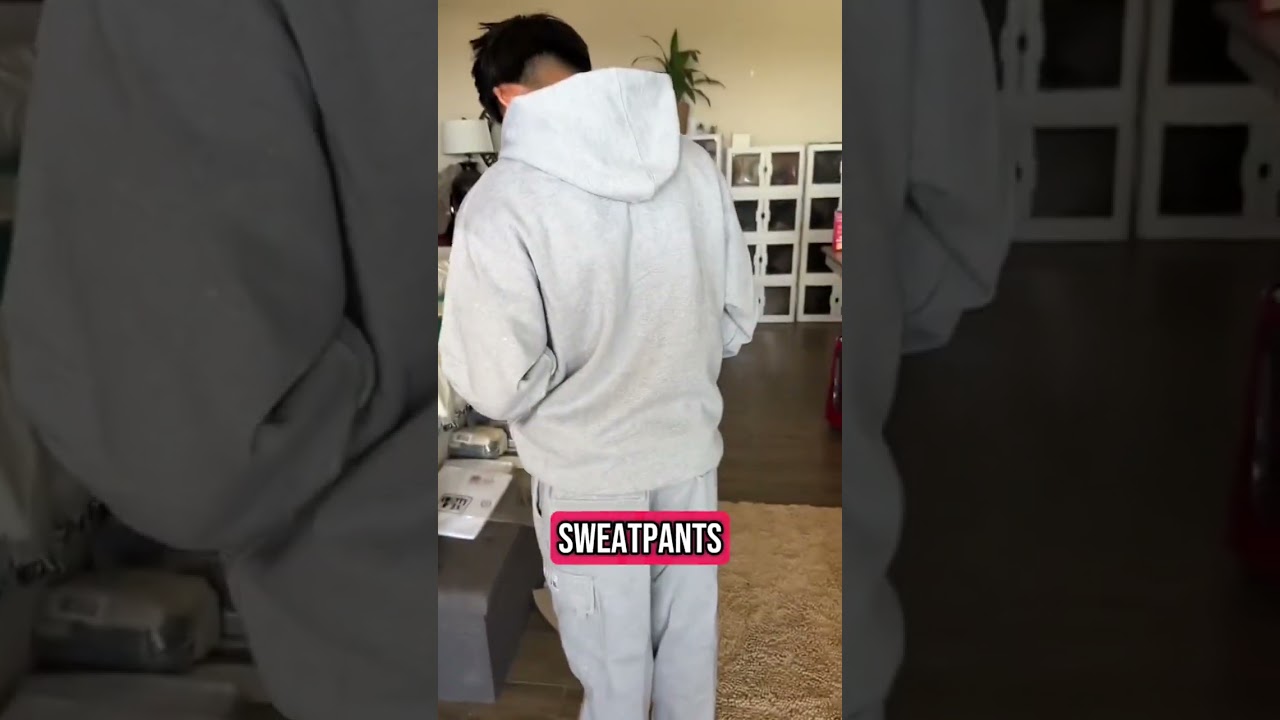 M&oacute;j syn ma 180 cm wzrostu i nosi rozmiar L&hellip; ta kombinacja bluzy z kapturem PRO CLUB i spodni dres...