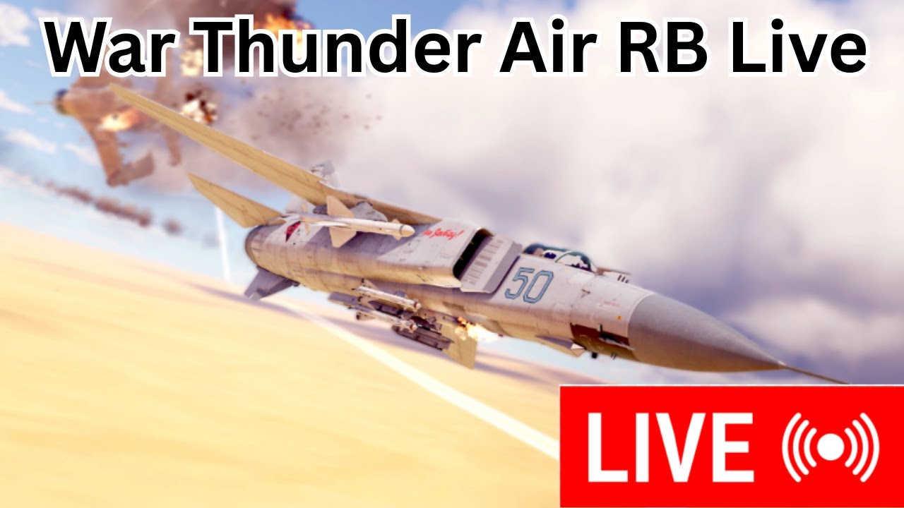 War Thunder LIVE | Air Arcade | With @FlyWarThunder