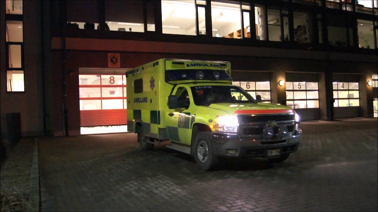 17x ambulans Uppsala