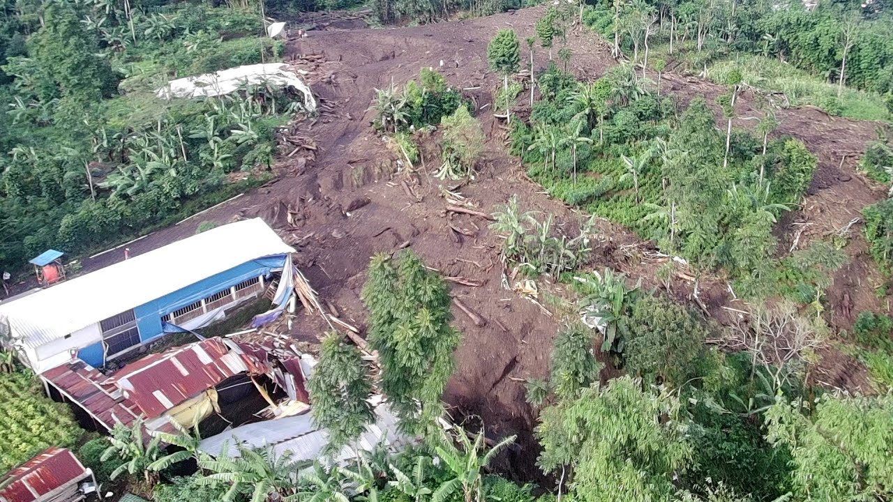 Ternyata Separah Ini‼️ Banjir Bandang Gunung Slamet, Kayu Besar Menutup Lahan Pertanian Desa