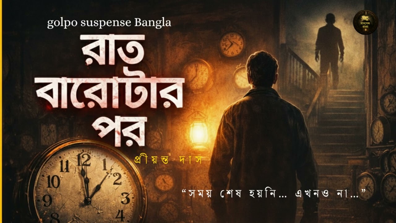 রাত বারোটার পর | @ Golpo Suspense Bangla|Raat Barotar Por| Priyanta Das 