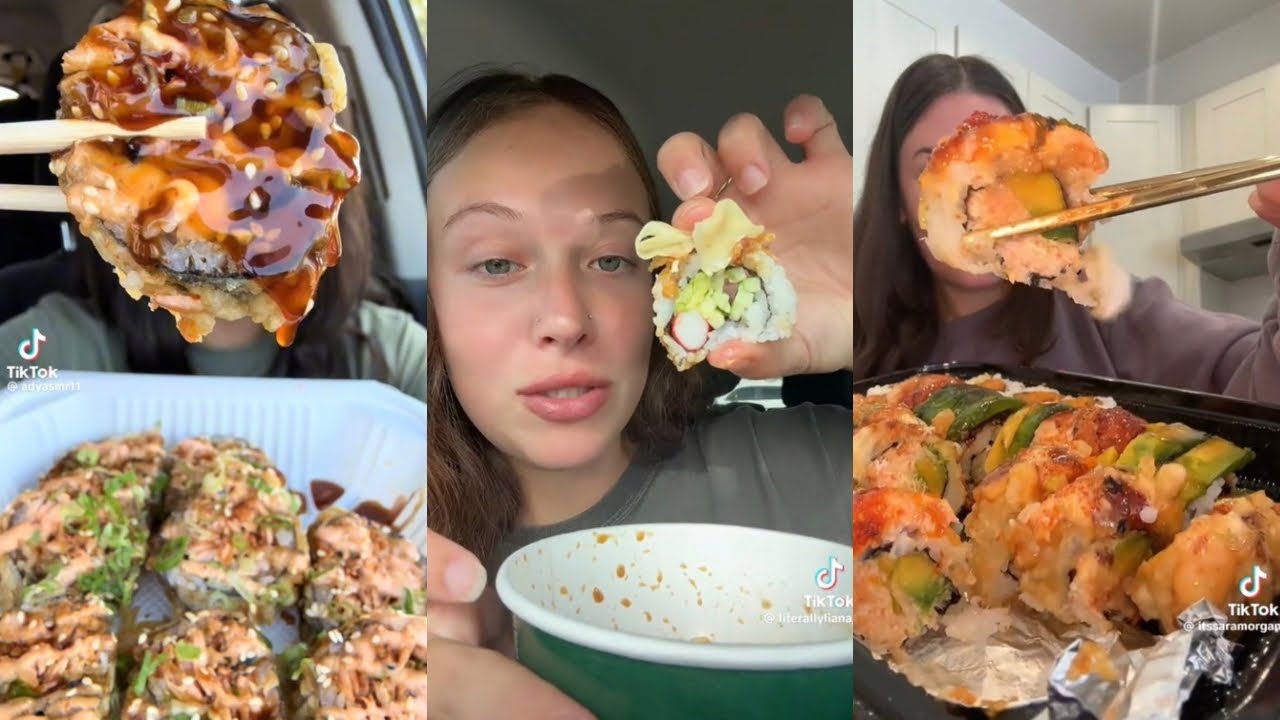 THE BEST OF SUSHI MUKBANG!