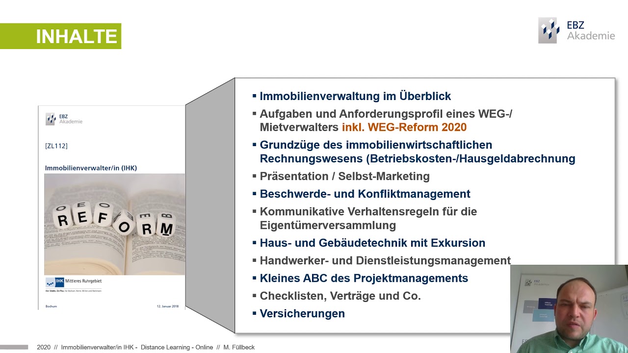 Wie wird man Immobilienverwalter?