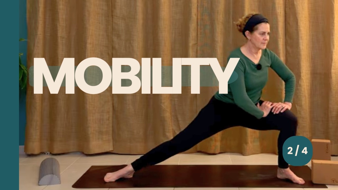 Beginner Yoga: Mobility | Track 2 - Active Bodies / New to Yoga, 50 Mins. Level 1-2