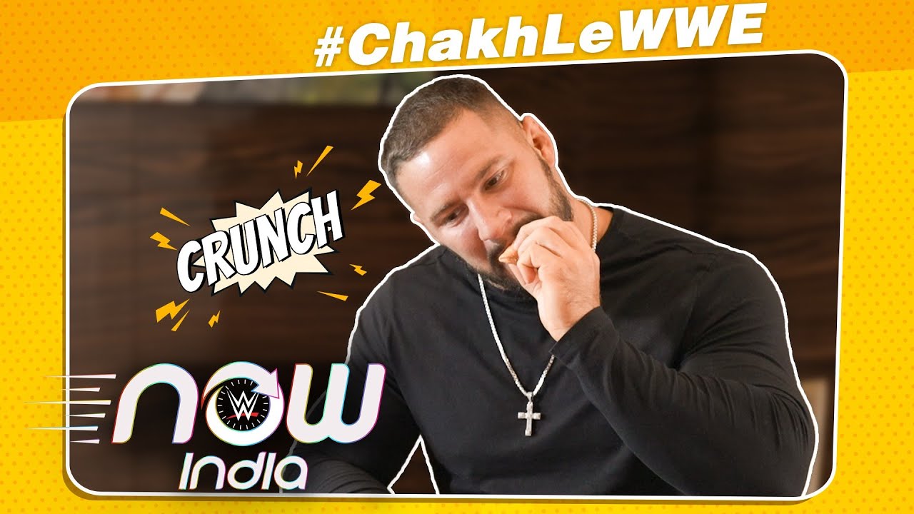 Брон Брейкер пробует классические индийские закуски и сладости | Чак Ле WWE, эпизод 9: WWE Now India