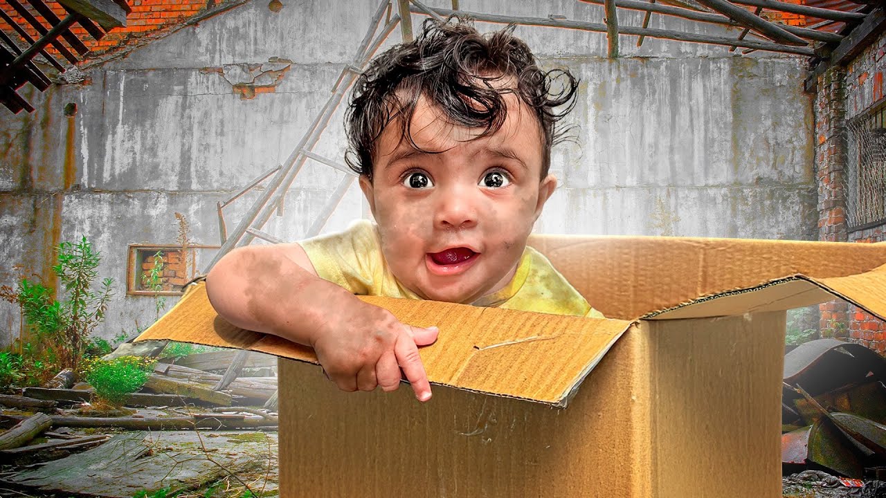 ACHEI UM BEBÊ ABANDONADO *Ela é linda