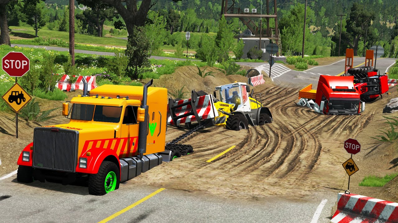 Cars vs Mud Pit #23 | BeamNG.DRIVE