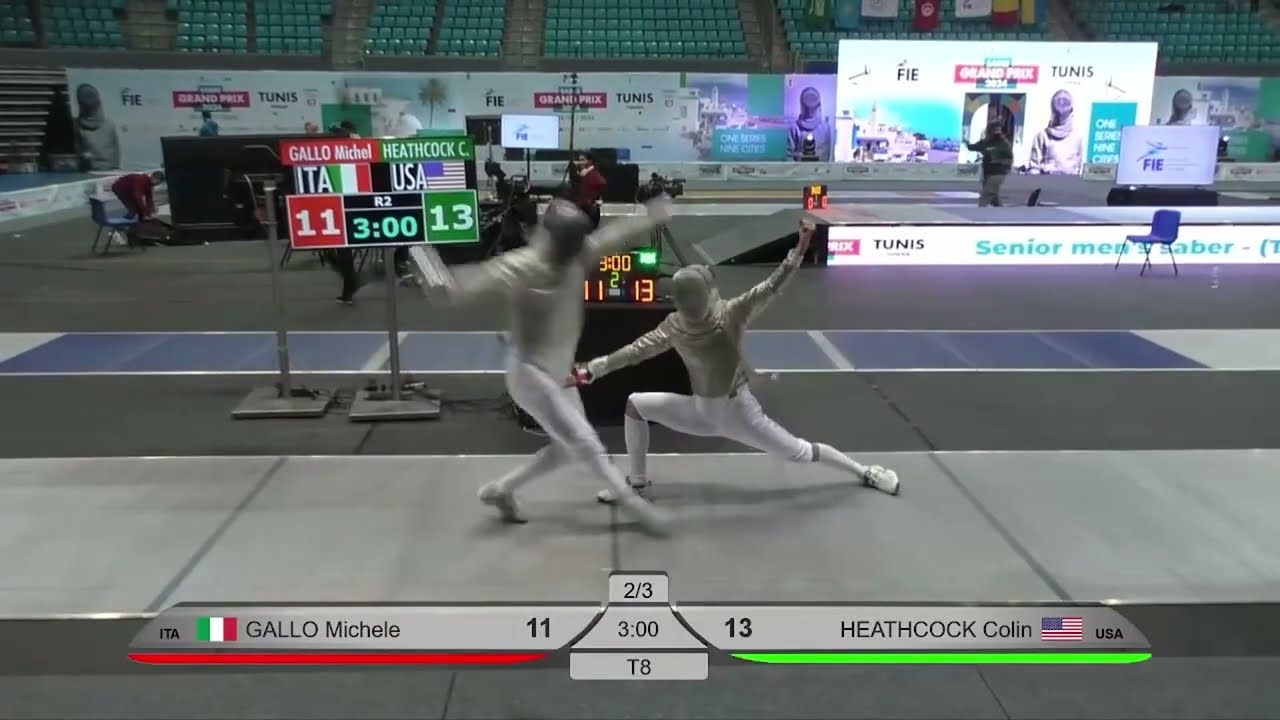 Tunis Grand Prix 2024 SMS - L8 - Michele Gallo ITA v Colin Heathcock USA