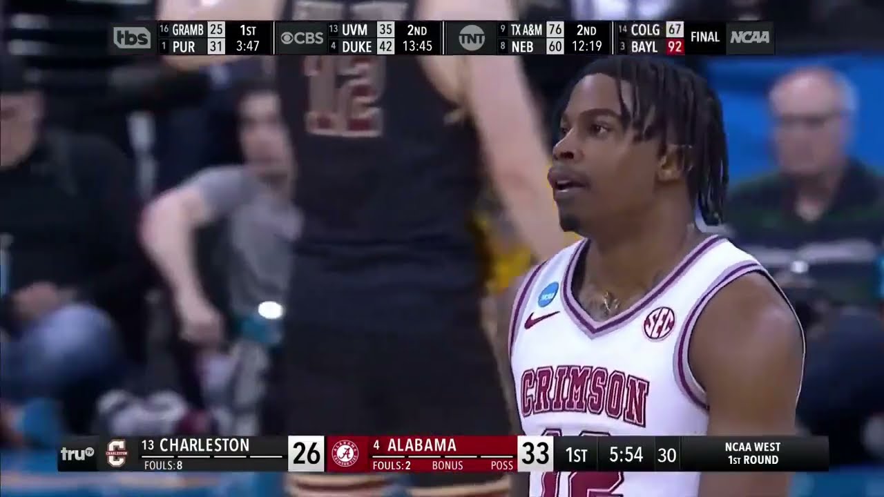 Latrell Wrightsell Jr. vs CofC | 2024 NCAA Tournament (17 PTS, 4 REB, 1 AST, 6-8 FG, 5-6 3FG, +25)