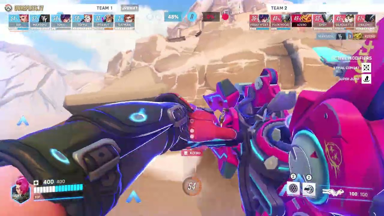 Speed and Aerial by RIP &mdash; Overwatch 2 Replay J9BWHT