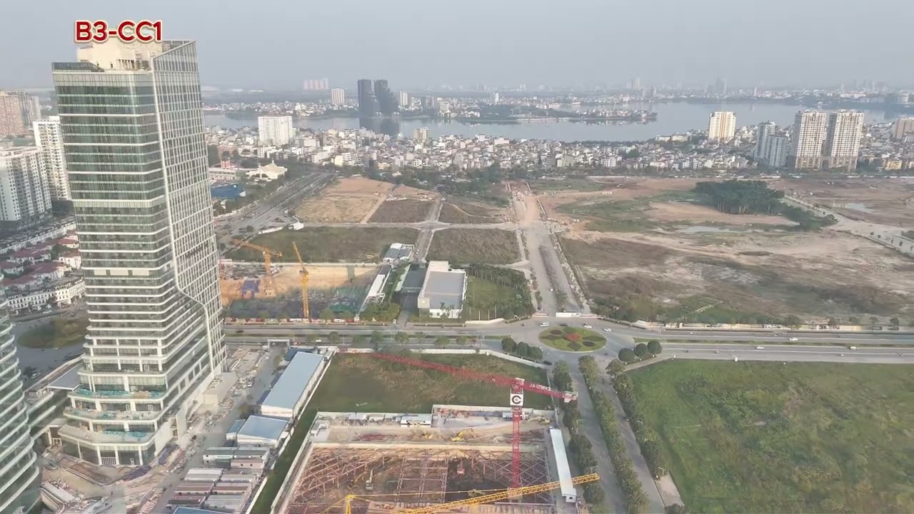 Toàn cảnh tiến độ khu đô thị Starlake những ngày đầu năm 2026
