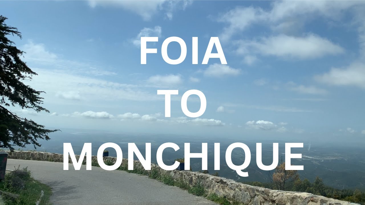 Beautiful Drive from Foia to Monchique - Algarve, Portugal - April 2024