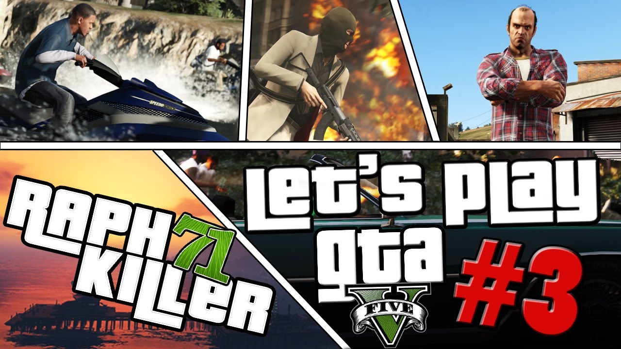 Let's play GTA 5 #3 [FR] | Des aliens et une terrasse effondrée !
