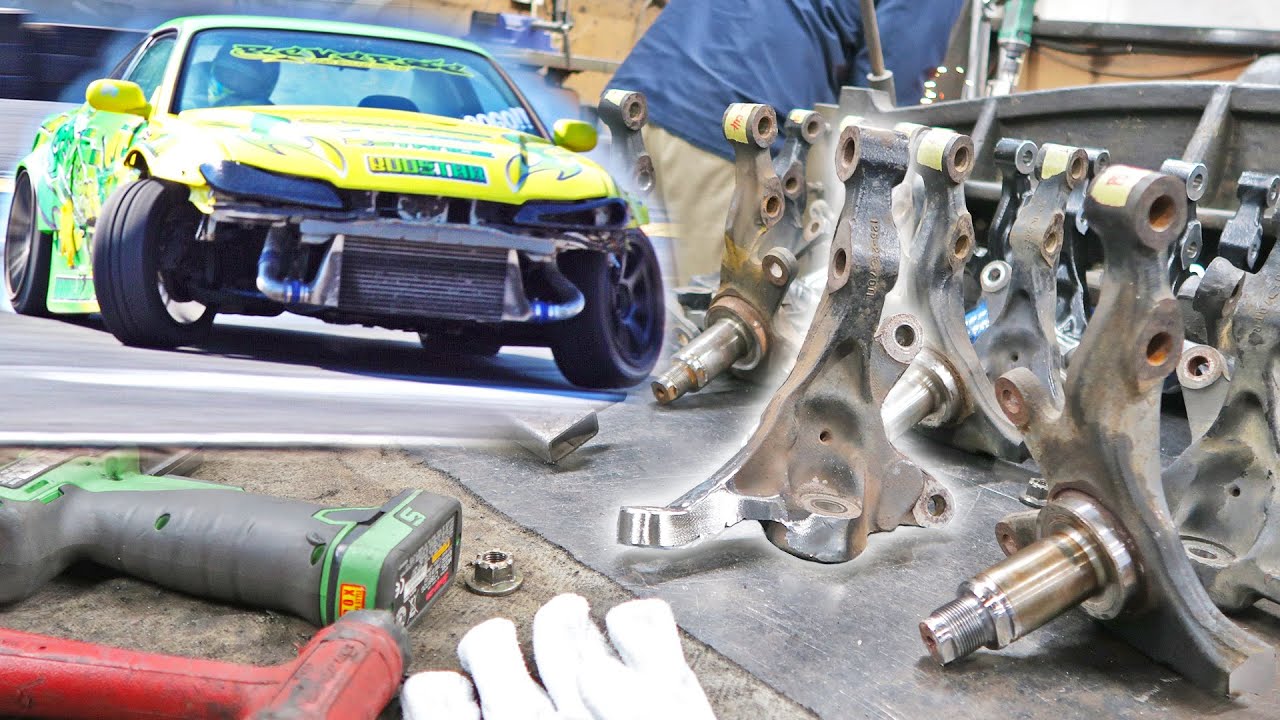 HOW JAPANESE DRIFT KNUCKLES ARE MADE! - REVERSE KNUCKLE
