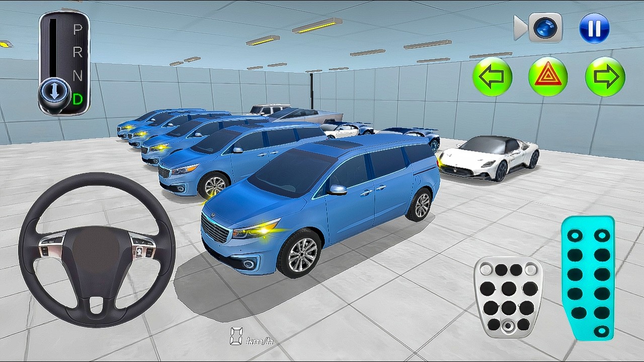 All Blue Car 😱Collected In Car Shop🚗💥Can I survive –3d driving class update 2026–my Car heavy flood