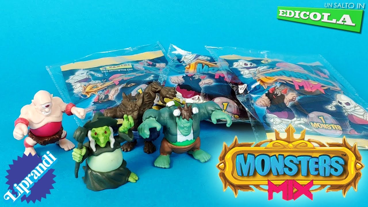 PANINI - MONSTERS MIX TER - UN SALTO IN EDICOLA