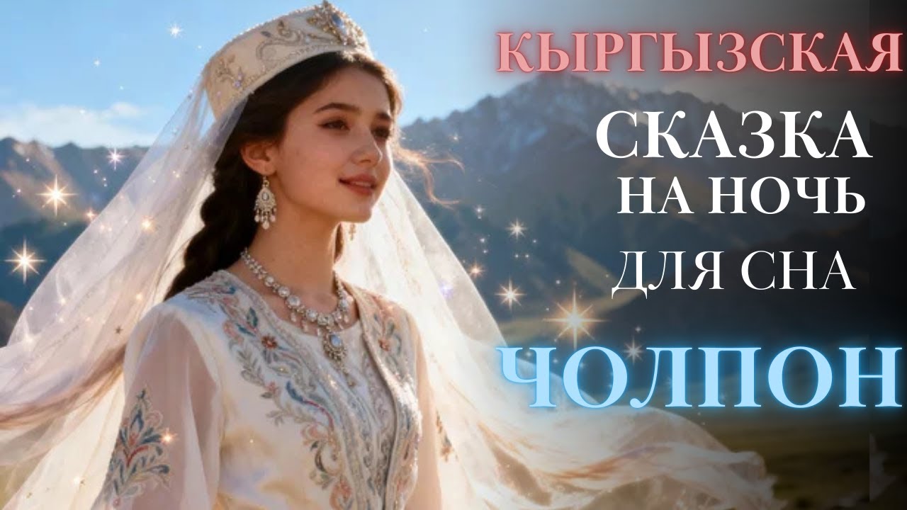 Кыргызская Сказка на ночь| Чолпон. Сказки на ночь | быстро уснуть #сказкадлясна истории для сна