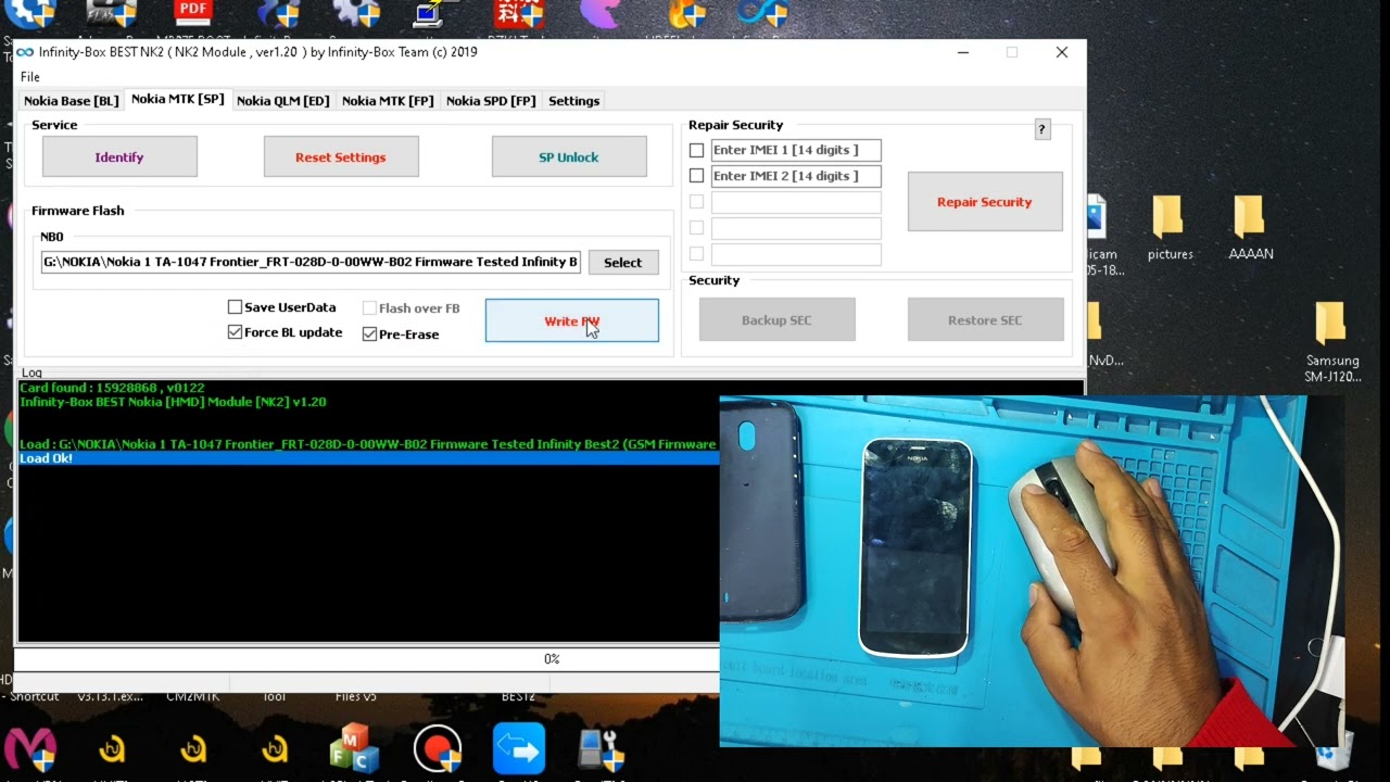 Nokia 1 ta-1047 dead after flash solution