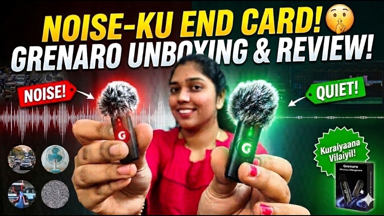 Ivlo Kami Price-la Ipadi oru Mic-ah? 🔥 Grenaro Unboxing in Tamil! | Madhu and Vishnu