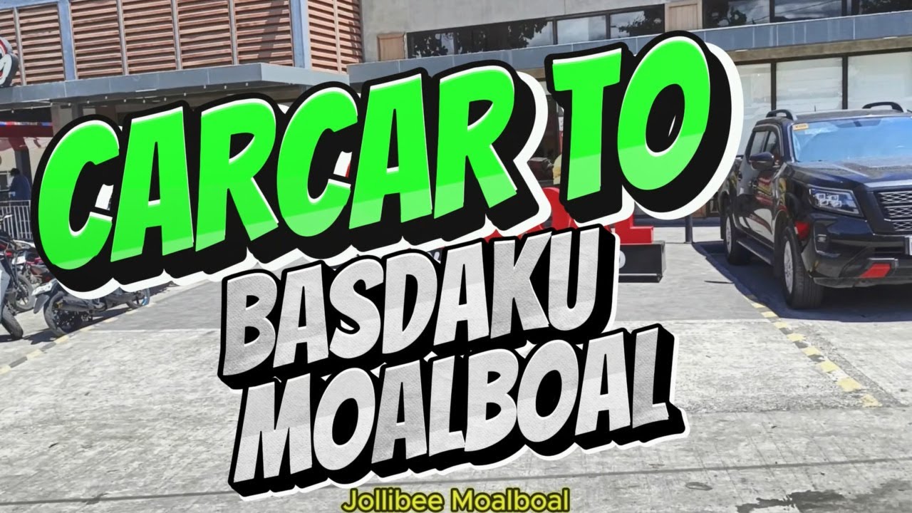 From Carcar Going To Basdaku Moalboal Cebu Road Trip (June 2024)