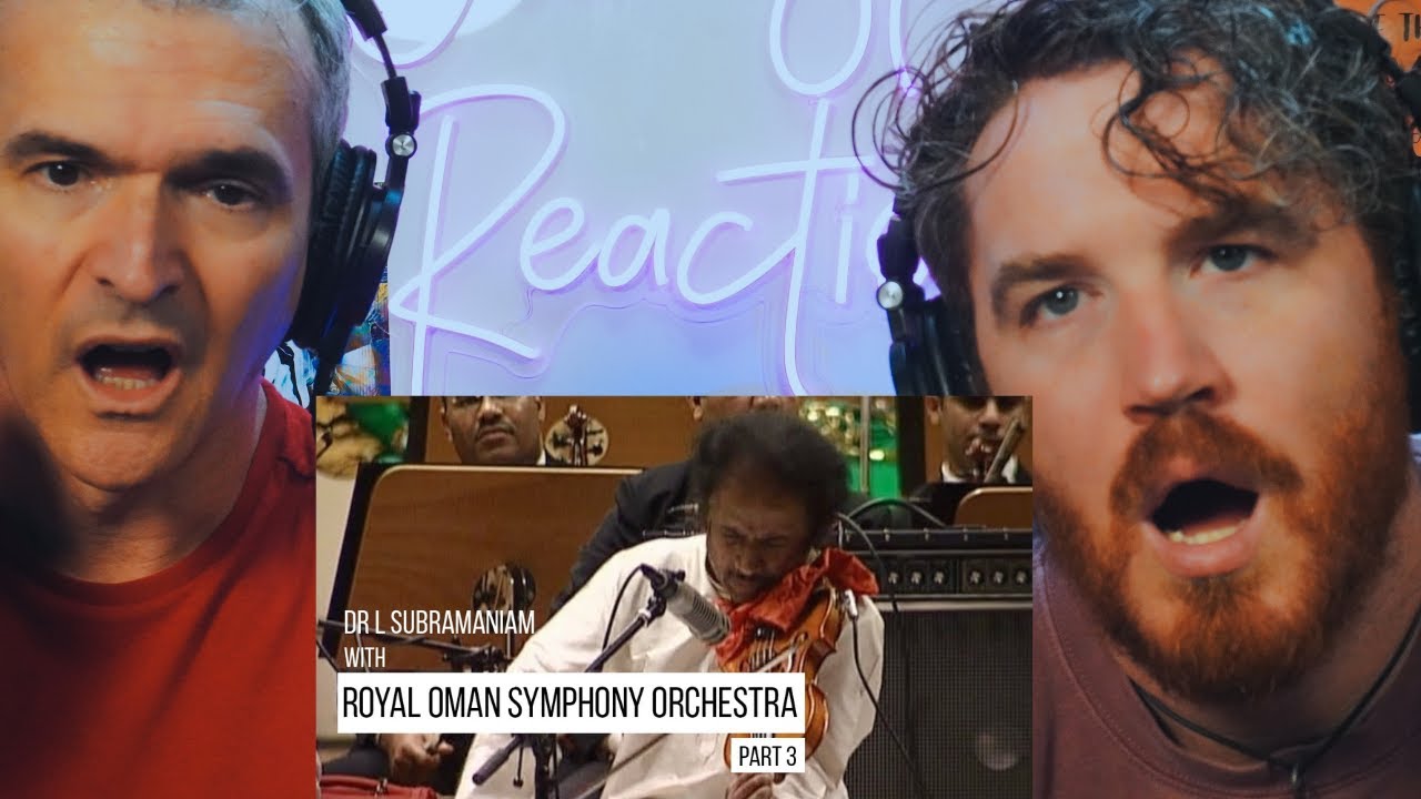 Shantipriya - Movement 3 w/ Royal Oman Symphony Orchestra | Dr L Subramaniam REACTION!!