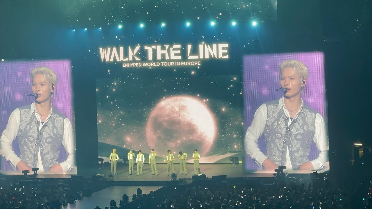 ENHYPEN- Moonstruck+ SPEECH [Walk the Line TOUR PARIS] 