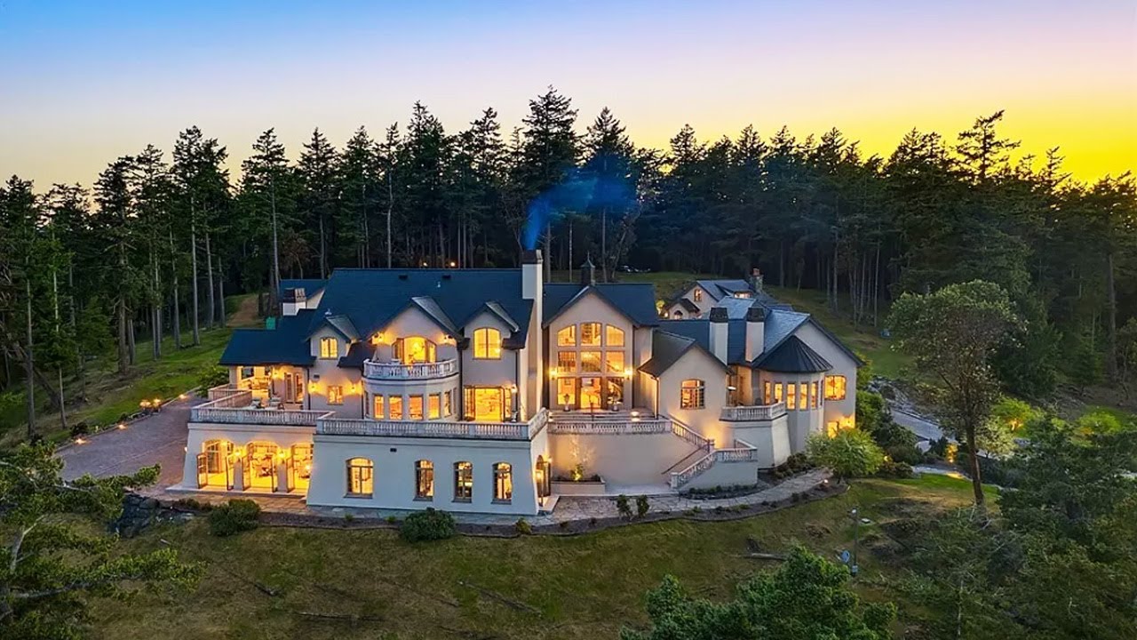 Luxury mansion in Washington for $22,500,000. Home tour.