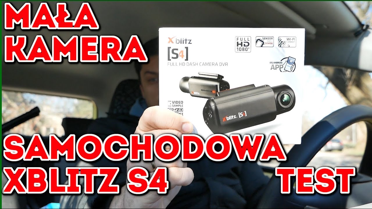 Xblitz S4 Mała Kamerka Samochodowa. Test i Opinia #Majster Amator odc.59