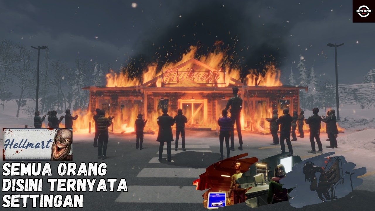MENCOBA BERTAHAN UNTUK BEBERAPA HARI KEDEPAN DI TOKO ANEH INI - HELLMART