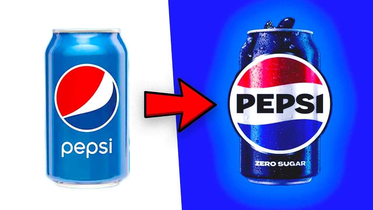 pourquoi PEPSI à changé de LOGO ?