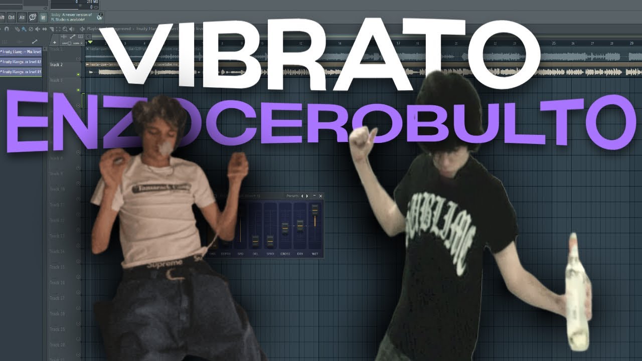 COMO hacer VIBRATO como ENZOCEROBULTO y VAHEL | Fruity Flangus