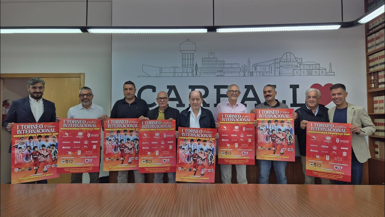 PRESENTACIÓN BERGANTIÑOS FOOTBALL CUP | I TORNEO INTERNACIONAL SUB16 
