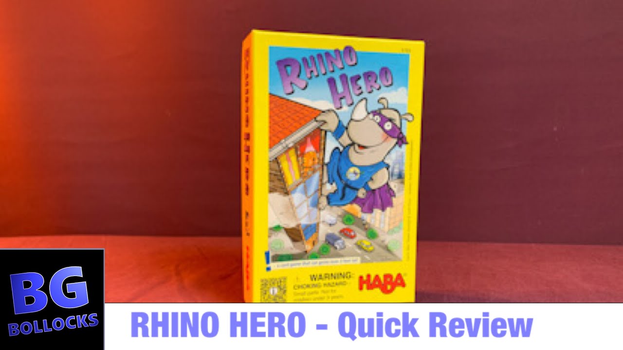 Rhino Hero Board Game Review