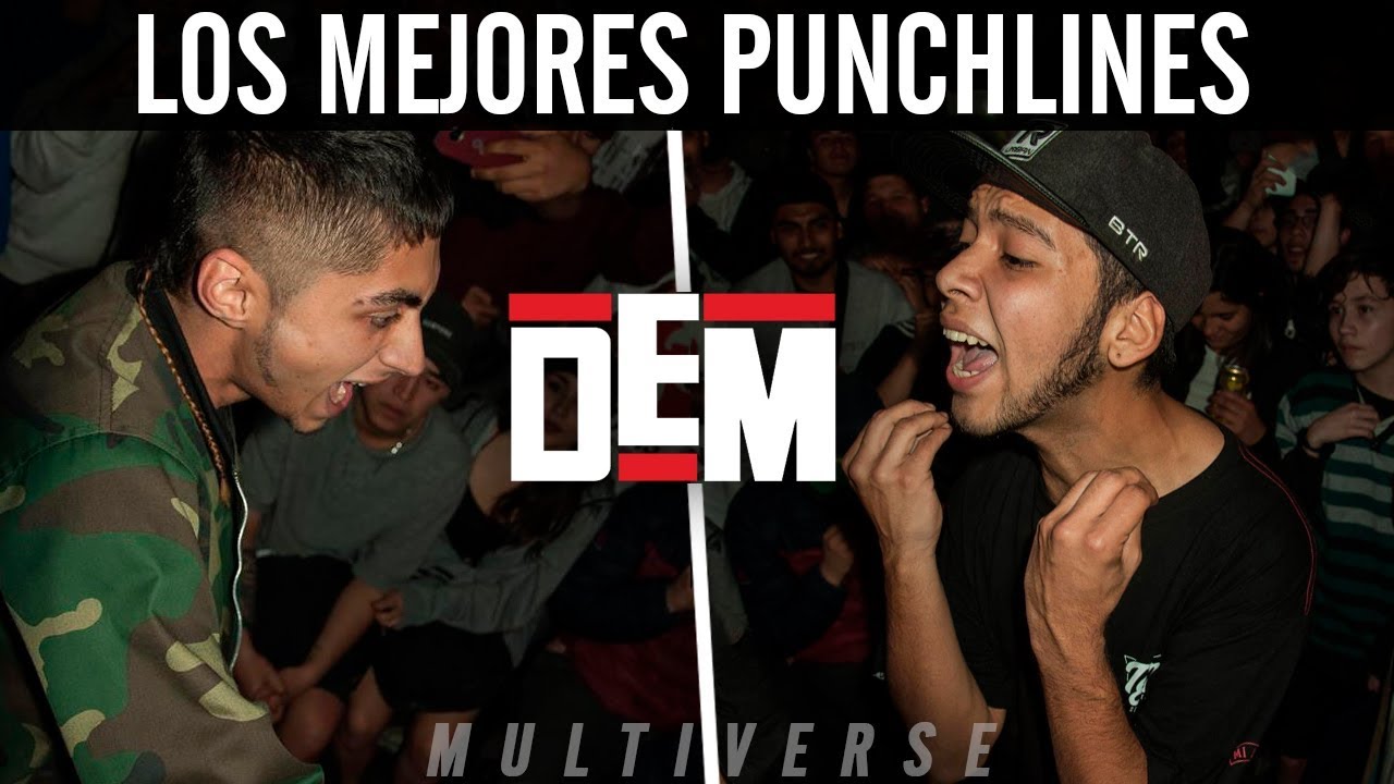 Las MEJORES RIMAS de la DEM BATTLES! 🇨🇱 - MULTIVERSE 2017