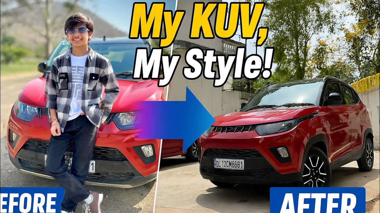 Blacked Out Beast | KUV 100 + ZBlack Window Tint Upgrade || SHAURYA VERMA VLOGS