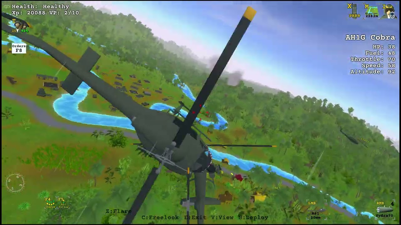 Vietnam War - Rescues & Groundwork (US Marine Gunship Pilot Campaign Pt 8)