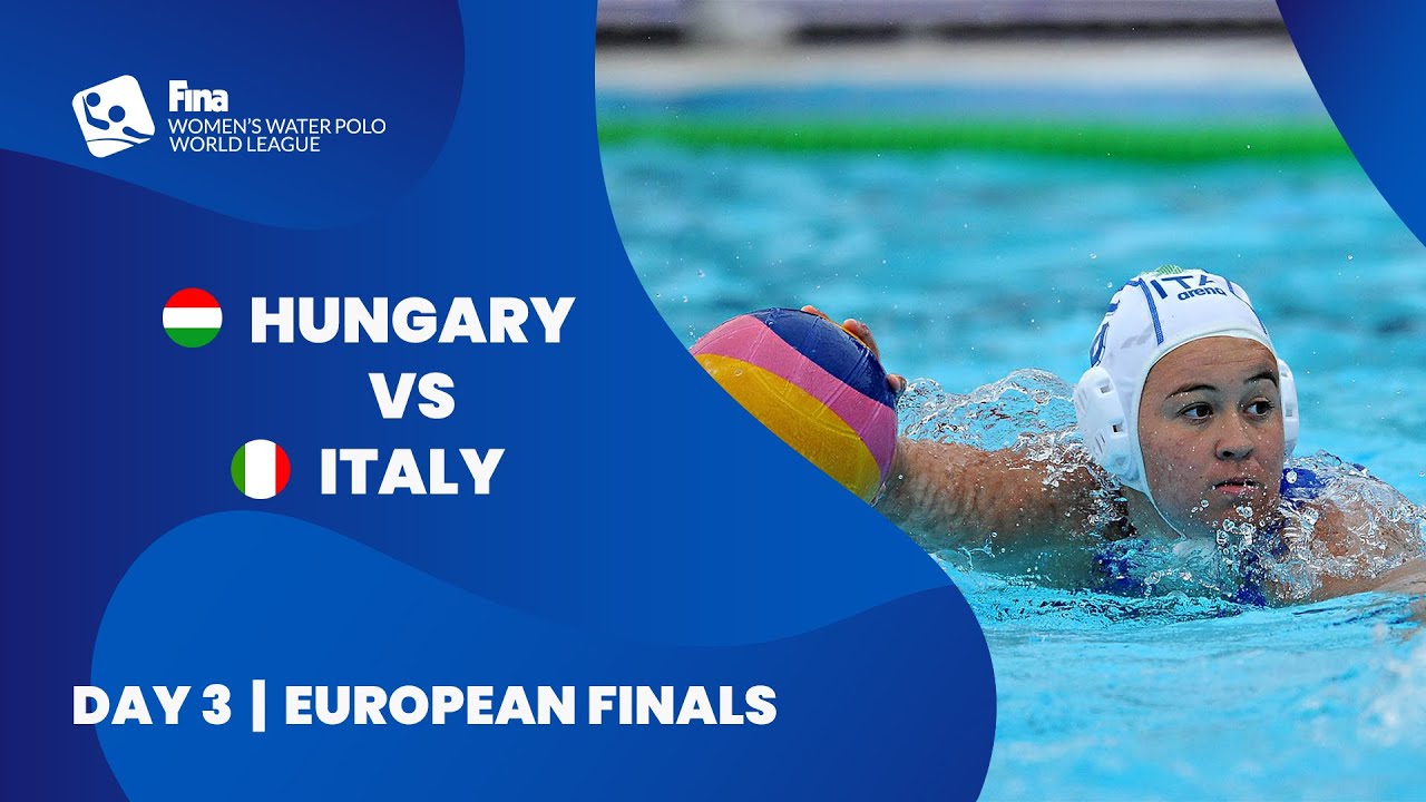 Re-live Day 3 | Women's Water Polo World League 2022 - European Bronze Medal Final: HUNGARY - ITALY