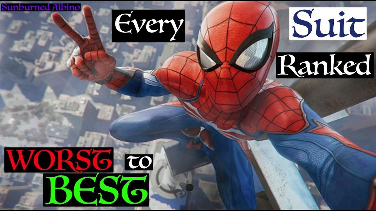 All Marvel's Spider-Man PS4 Suit Designs Ranked Worst to Best