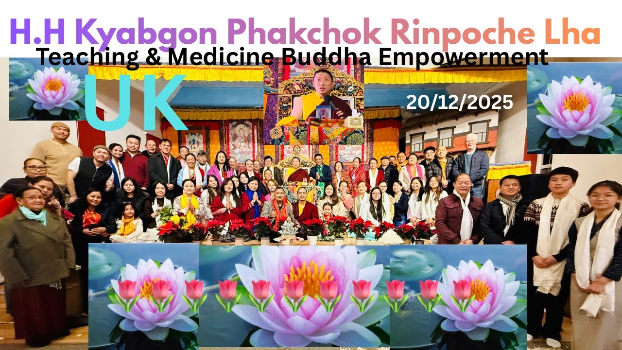 Teaching Medicine Buddha Empowerment By H.H Kyabgon Phakchok Rinpoche Lha🙏🌷🙏4K