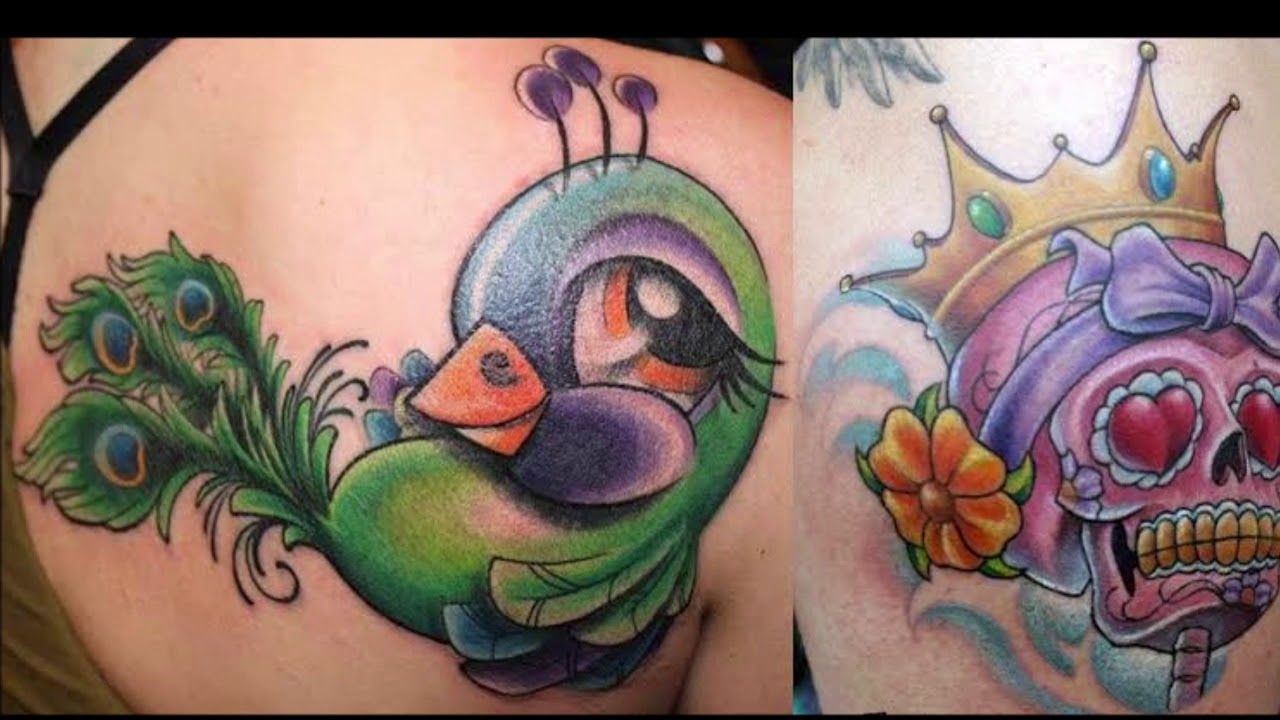 Top 50 Best New School Tattoos