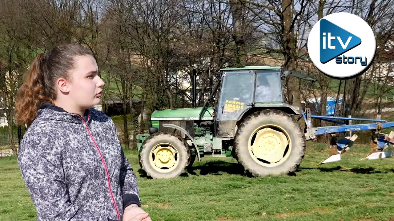 Emina sa 14 godina vozi traktor!