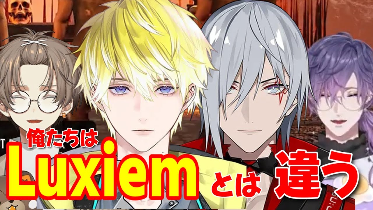 [Японские субтитры] Это кооперативная игра от Noctyx (4 человека) [NIJISANJI EN/вырезка Noctyx]