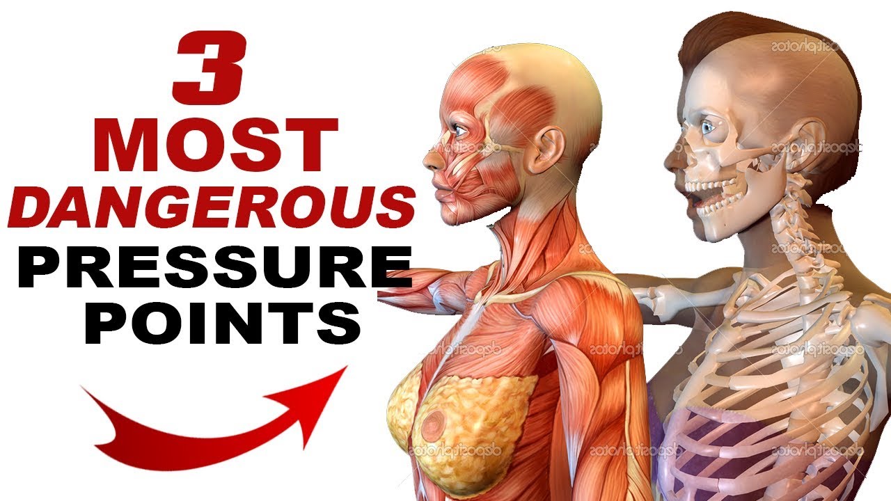 3 MOST DANGEROUS Pressure Points for Self Defense