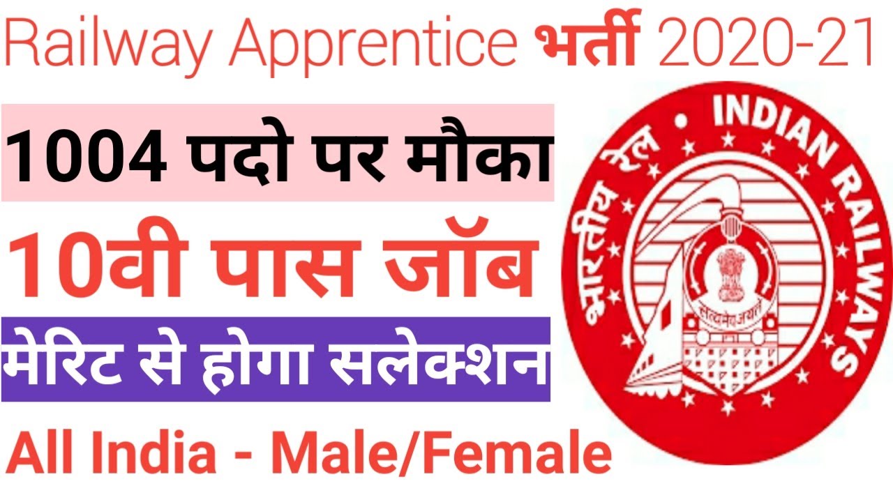Railway Apprentice Bharti 2020 | South Western Railway Recruitment 2021 | RRC Hubli Recruitment 2020