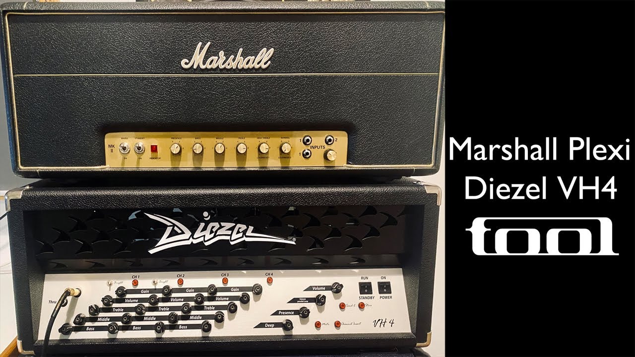 Diezel VH4 + Marshall Plexi: TOOL - Adam Jones Tone