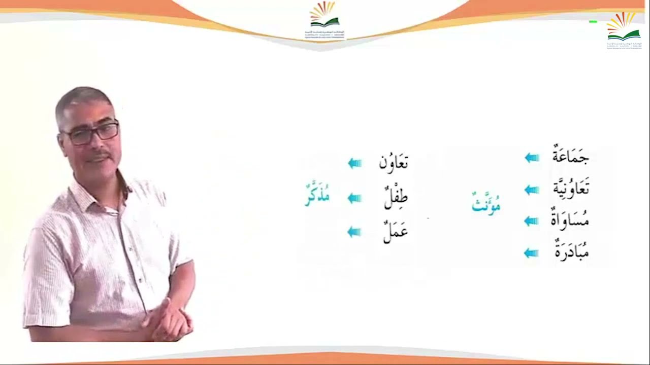 دروس محو الأمية الوحدة الثانية المحور 2 درس الانخراط في العمل الجماعي