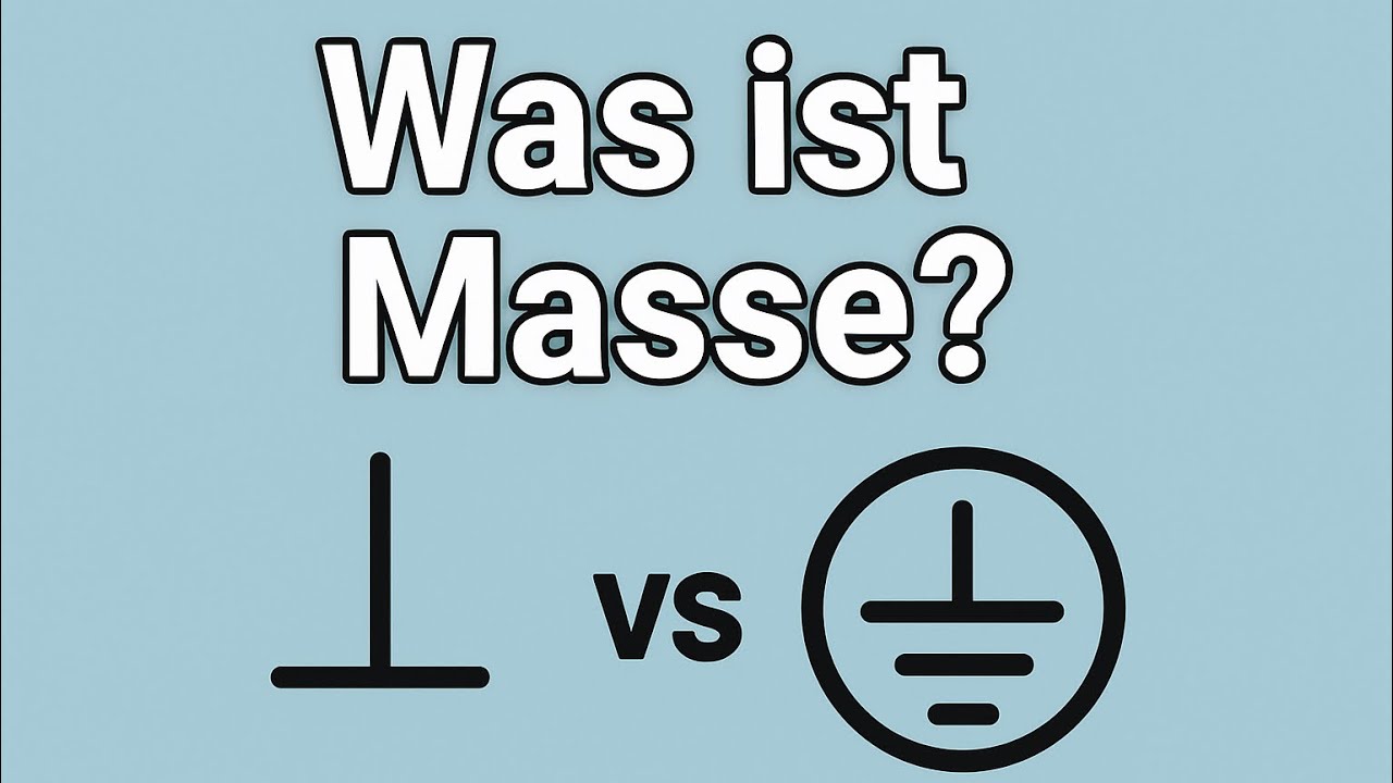 Was ist Masse? 🔌 - Der Unterschied zwischen Masse und Erde 🌍 