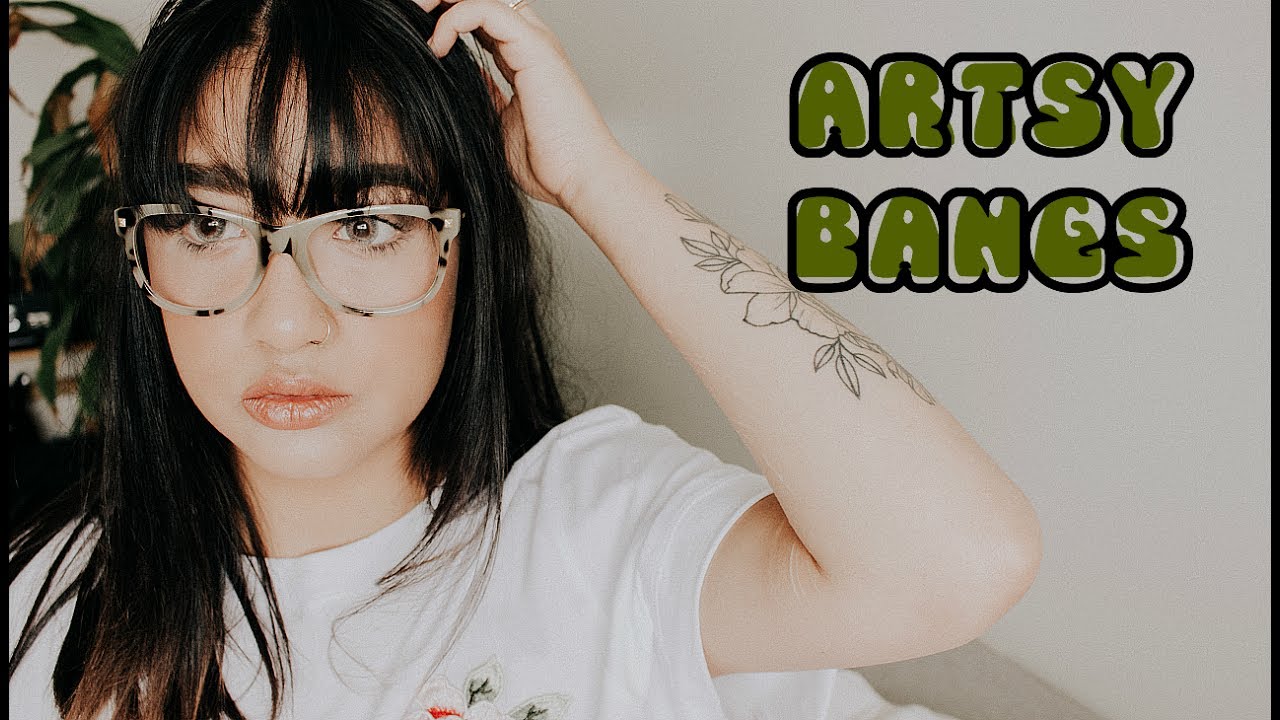 CUTTING MY HAIR!! (BANGS)